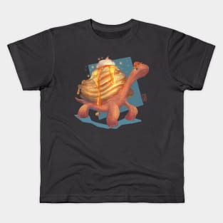 Pancake Turtle Kids T-Shirt